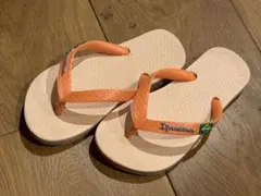 ビーチサンダル 17.0cm (Ipanema)オレンジ/キッズビーチサンダル