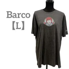 匿名配送✨Barco【L】半袖Tシャツ キャラクタープリント ダークグレー