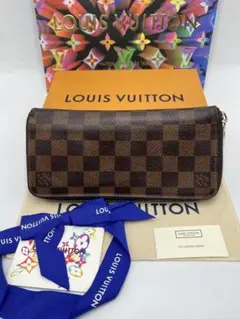 ルイヴィトン ダミエ グラフィット ジッピーウォレット ヴェルティカル 長財布