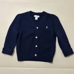 Ralph Lauren ネイビー カーディガン 18M