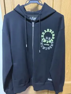 アダムスジャグラー RTEG ブラック ジップアップパーカー L