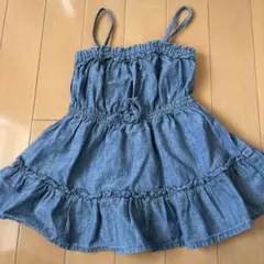 babyGap デニム風キャミソールワンピース 80cm