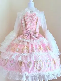 韓嬢♡ロリィタjsk ジャンパースカート　ドレス　ロリータ