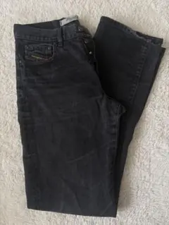 diesel industry ブラックストレートデニムパンツ　31サイズ