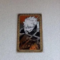 ヒロアカ原画展　箔押しクリアカードコレクション　ヒロアカ展　爆豪