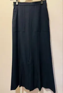 INTERPRANET ネイビー ロングスカートのサムネイル