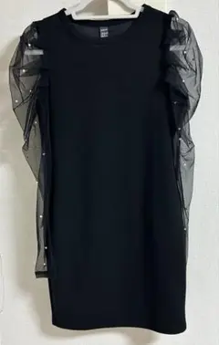 ブラック ワンピース ドレス ホカンス ハロウィン