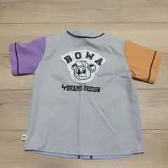 BEAMS DESIGN ベースボールシャツ クレイジーカラー