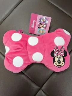 ディズニー GO FOR IT！　ミニー　プラチナムザッカリボンポーチ　ナムコ
