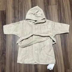 gelato pique フード付きバスローブ　ベージュ