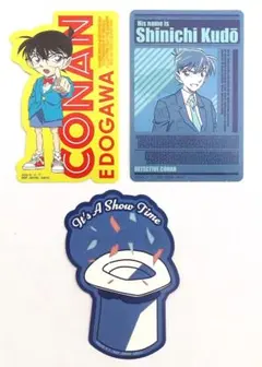 名探偵コナン　一番ラボ　トルトデールステッカーセット　工藤新一　怪盗キッド