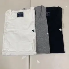 Abercrombie & Fitch Tシャツ 3色セット M