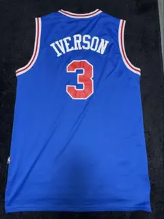 NBA フィラデルフィア76ers アイバーソン ユニフォーム 10周年 復刻のサムネイル
