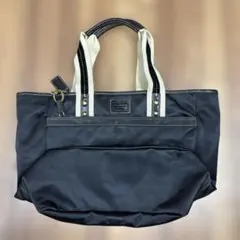 COACH ナイロン トートバッグ ブラック
