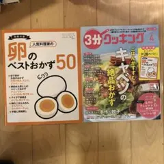 3分クッキング 4月号 別冊: 卵のベストおかず50