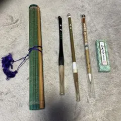 書道用毛筆3本セット　お花墨　お買い得