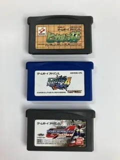 任天堂 ゲームボーイアドバンス ソフト3本セット