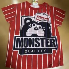 JAM Tシャツ 120cm ストライプ レッド