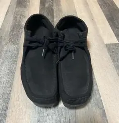 CLARKS WALLABEE クラークス ワラビー ブラック 迷彩 24.5 - メルカリ