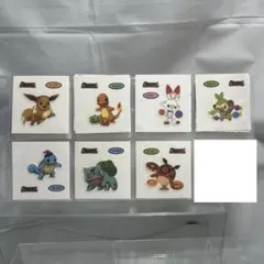 ポケモンパンシール 186弾 7枚セットデコキャラシール 第一パン ハロウィン