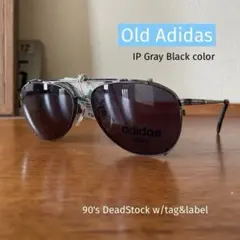 【タグ付90sデッドストック】オールドアディダス ツーブリッジ クリップオン付