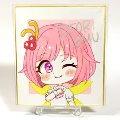 プロセカ 鳳えむ 手描きイラスト色紙