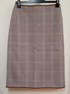 リバーシブル ロングスカート