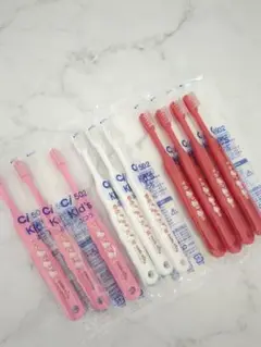 キティ 10本‼️歯科医院専売子供歯ブ ラシ
