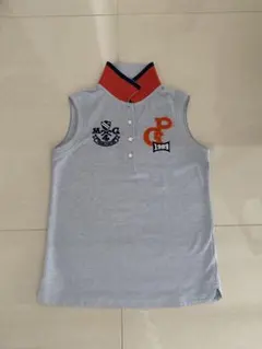 パーリーゲイツレディース　ノースリーブポロシャツ