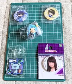 BT21 KOYAコアラ ブルーロック 呪術廻戦など ストラップ 缶バッジ