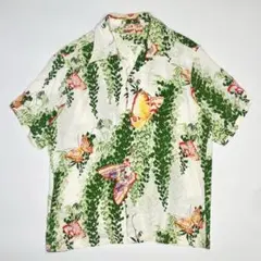 NEAT ALOHA L 龍 蛇 和柄 総柄 レーヨン ワコマリア サンサーフ - メルカリ