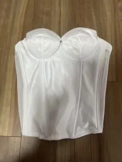 ホワイト コルセット ブライダルインナー B70