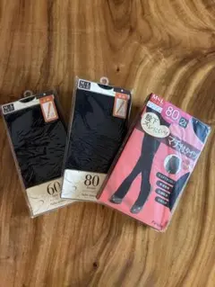 【新品・未使用】tutuanna・Paricheタイツ M-Lセットのサムネイル