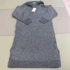 ハニーズ GOLZA ニットワンピース Sサイズ ブルー