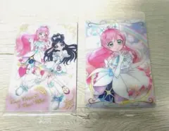 プリキュア カード　キュアプリズム＆キュアホワイト　キュアプリズム