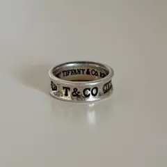 TIFFANY&Co.ティファニー10号 ナローリング 1837 シルバー指輪 - メルカリ
