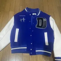 DONCARE スタジャン M 青/白