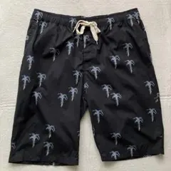 【美品】Paul Smith ハーフパンツ 総柄 ブラック 《 LL 》のサムネイル
