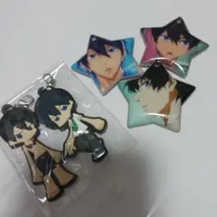 七瀬遙 Free！ 缶バッジ ムック 絆 映画 劇場版 セット - メルカリ