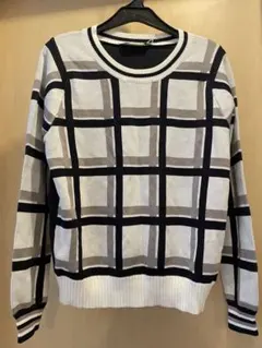 新品未使用✳︎TORRAZZO DONNA チェック柄ニット M