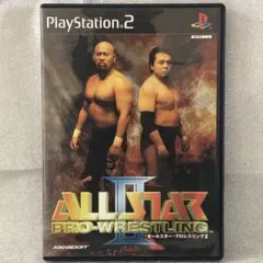(動作確認済) PS2 オールスタープロレスリングⅡ 新日本 NOAH など参戦