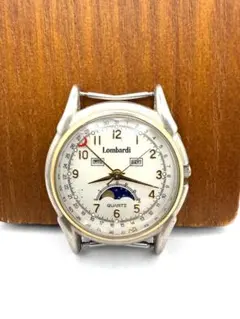 早い者勝ち 稼動品 Lombardi ムーンフェイズ 腕時計 メンズ デイデイト 