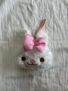 ハートフレンズ　うさぎ　ポーチ　ポシェット　平成レトロ