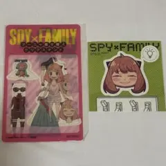 スパイファミリー アーニャ 着せ替えクリアスタンド ステッカー