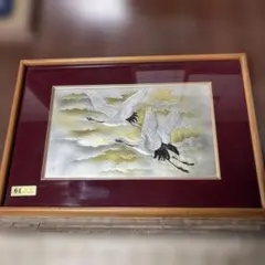 J*0様 【60年以上前の作品】角野岩次「寿松」輪島塗 沈金アート - メルカリ
