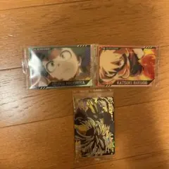 僕のヒーローアカデミア　ウエハース4 爆豪勝己　緑谷出久　アーマードオールマイト