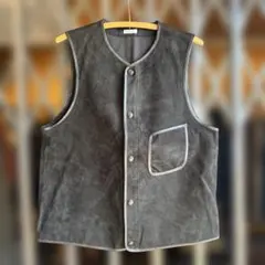 PHIGVEL LEATHER VEST （限定品）size② 38 BLACKのサムネイル