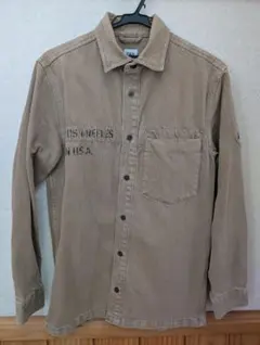 ZARA コットンミリタリージャケット