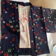 着物&羽織　アンサンブル　昭和品