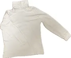 ホワイト タートルネック　 Mサイズ